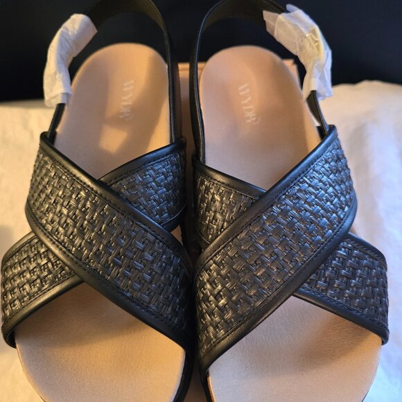 WYDR Monti Criss-Cross Footbed Sandals - Picture 1 of 6
